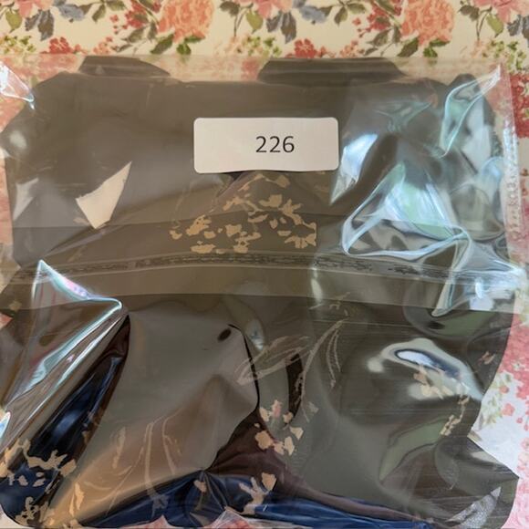 Womens Dark Fairy Grunge Sheer Floral Blouse Top Medium Dark Romantic Ethereal - Picture 15 of 15